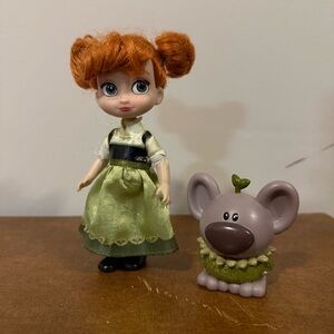 5/$50+FS Disney Animators Collection Mini Anna Doll (Frozen)